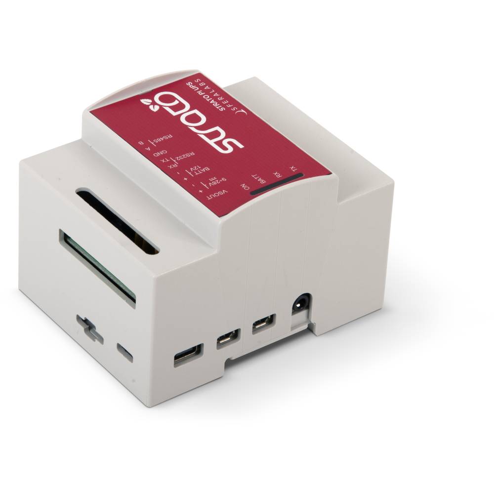 Strato Pi UPS server with Raspberry Pi 4 Model B 4GB-2