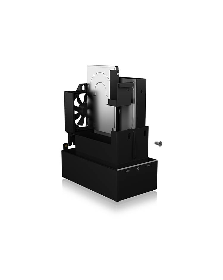 ICY BOX IB-RD3621-C31 array di dischi 0 TB Desktop Nero (ICY BOX IB-RD3621-C31 disk array 0 TB)-8