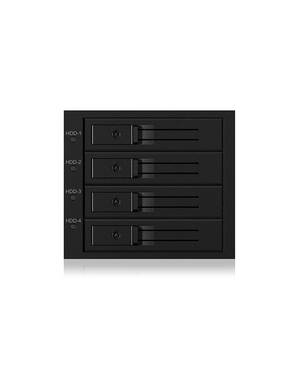 ICY BOX IB-564SAS-12G array di dischi Nero