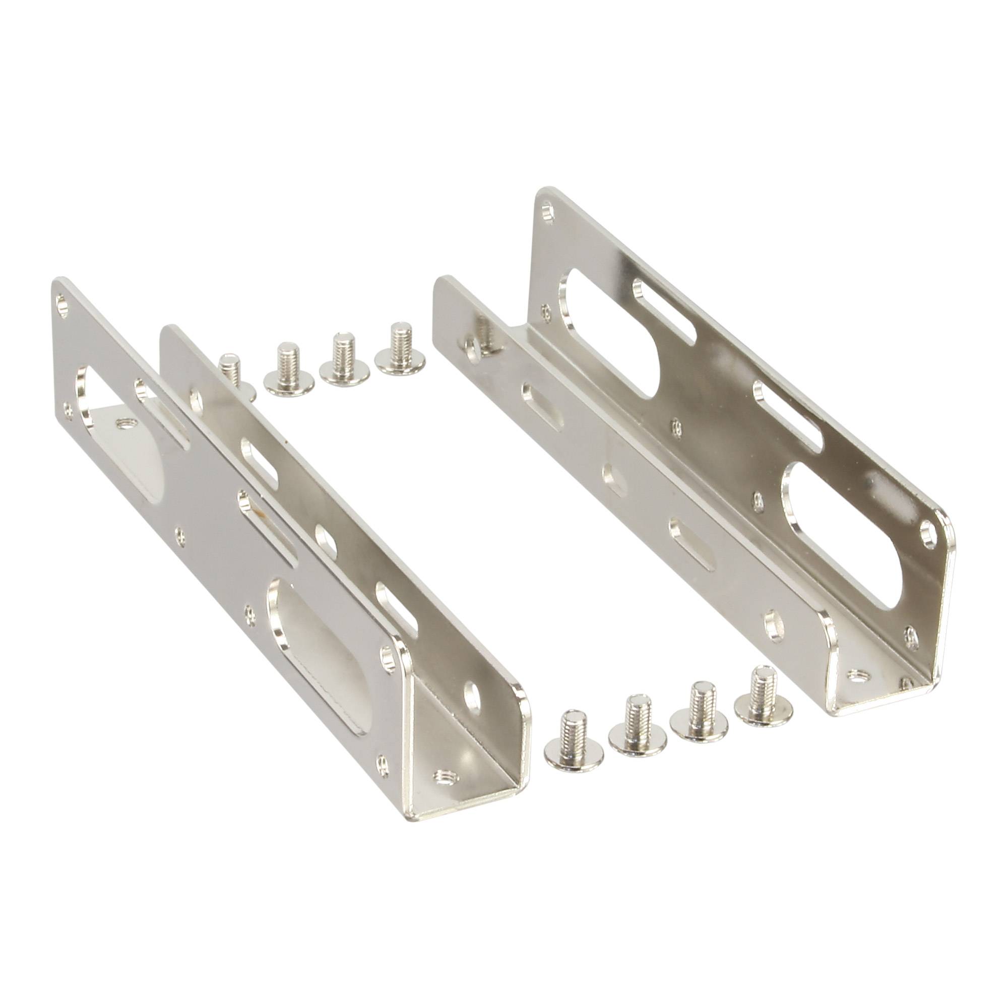 Telaio per l'installazione di 1x HDD/SSD da 2,5" in uno Slot Bay da 3,5", viti incluse-0