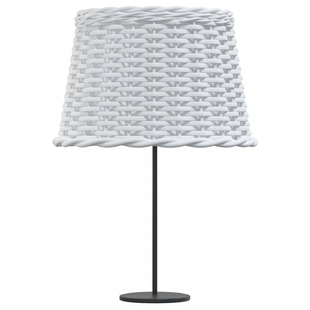 Paralume Bianco Ø40x26 cm in Vimini-3