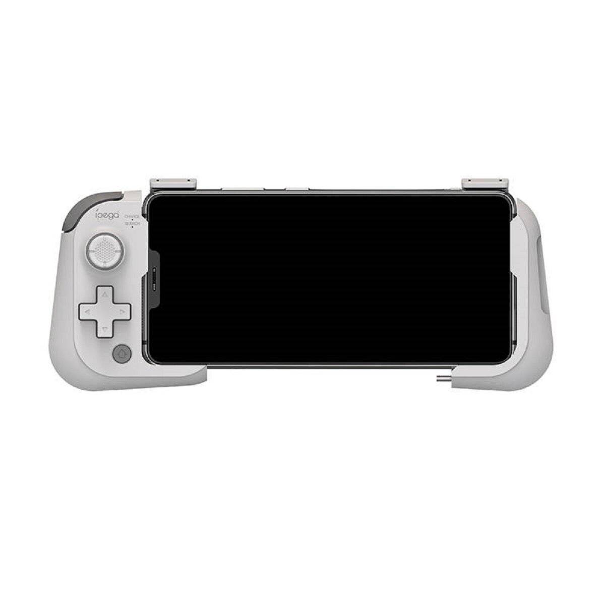 Controller di gioco wireless iPega / GamePad con supporto per smartphone per schermi di dimensioni da 4,7-6,8 Bianco-2