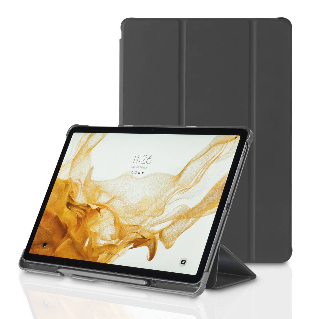 Hama Cover per tablet Samsung Galaxy Tab S7 FE, Galaxy Tab S7+ Copertina del libro Nero-1