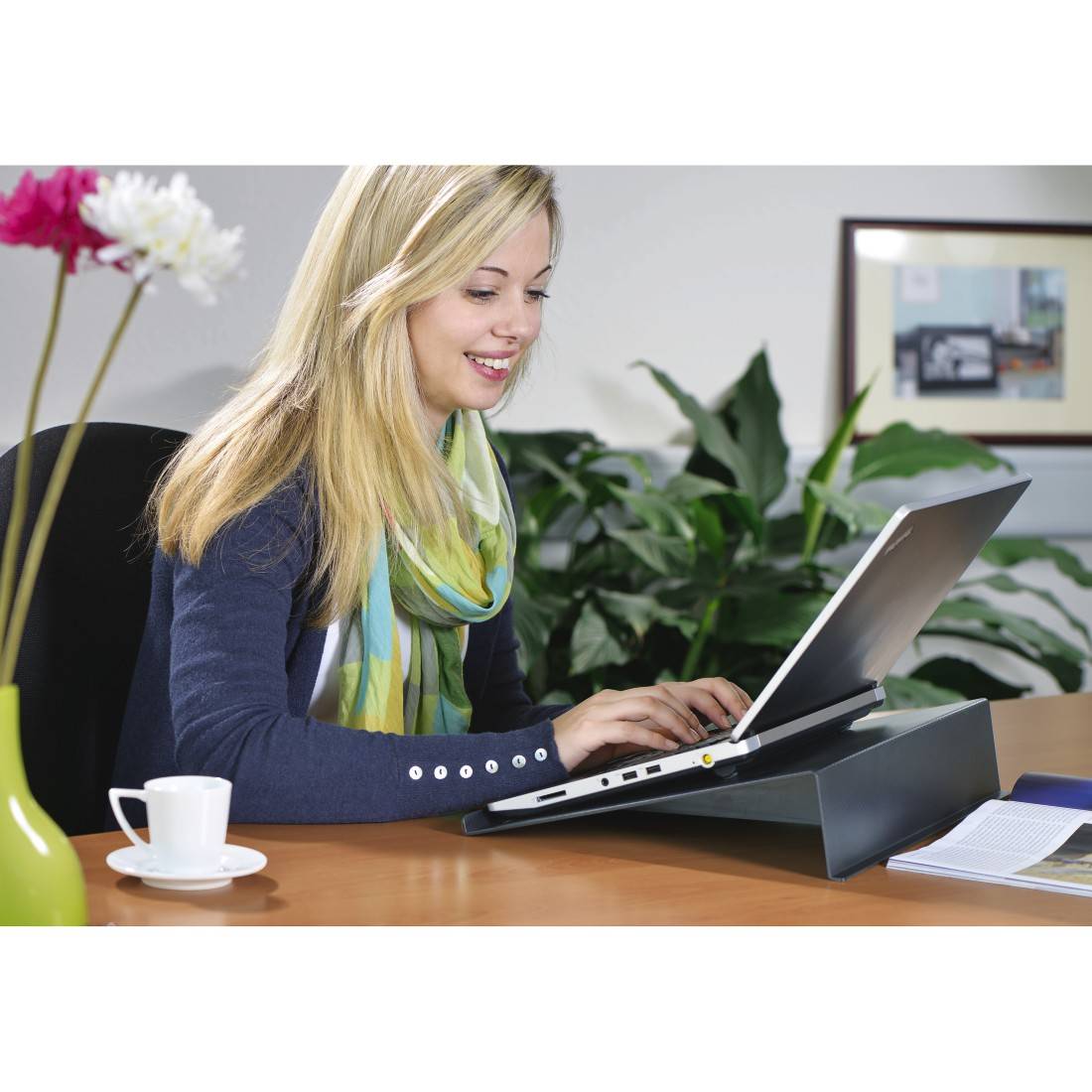 Hama Supporto per notebook Inclinabile-2