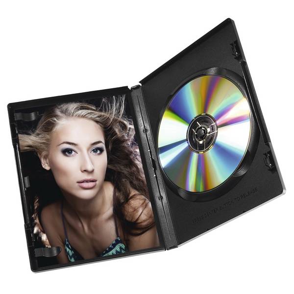 Hama 00011495 custodia CD/DVD Nero (Hama DVD/Blu-Ray Jewel Cases x30, Black)