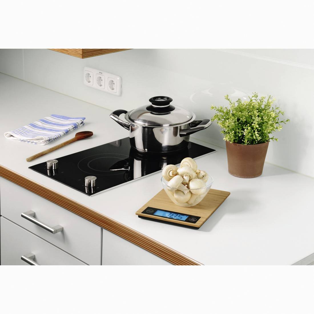 Hama Philina Bilancia da cucina digitale Portata max.=5 kg Beige-1