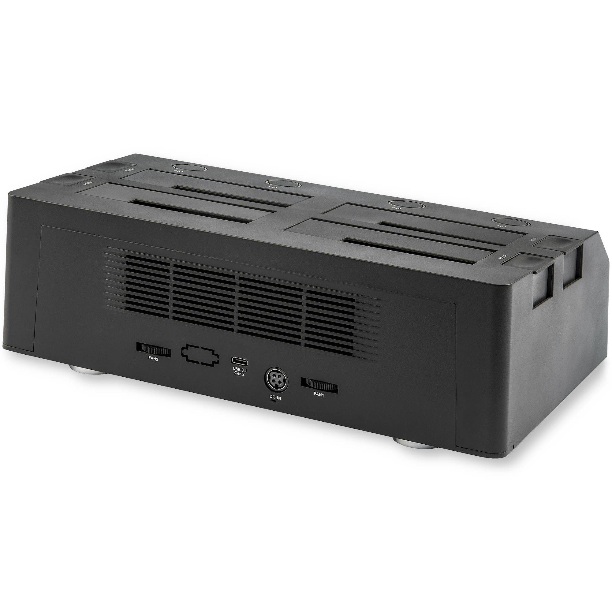 StarTech.com Docking Station per 4 HDD/SSD SATA da 2,5/3,5" - Dock USB 3.1 (10Gbps) con UASP-1