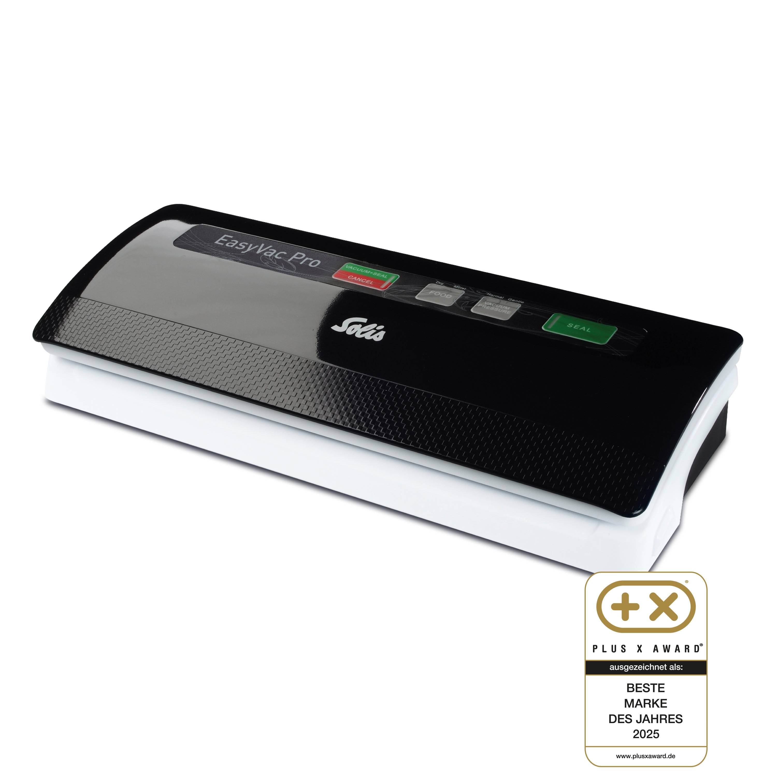 SOLIS EasyVac Pro 569 - Vollautomatisches, kompaktes Vakuumiergerät für trockene, feuchte und druckempfindliche Lebensmi-0