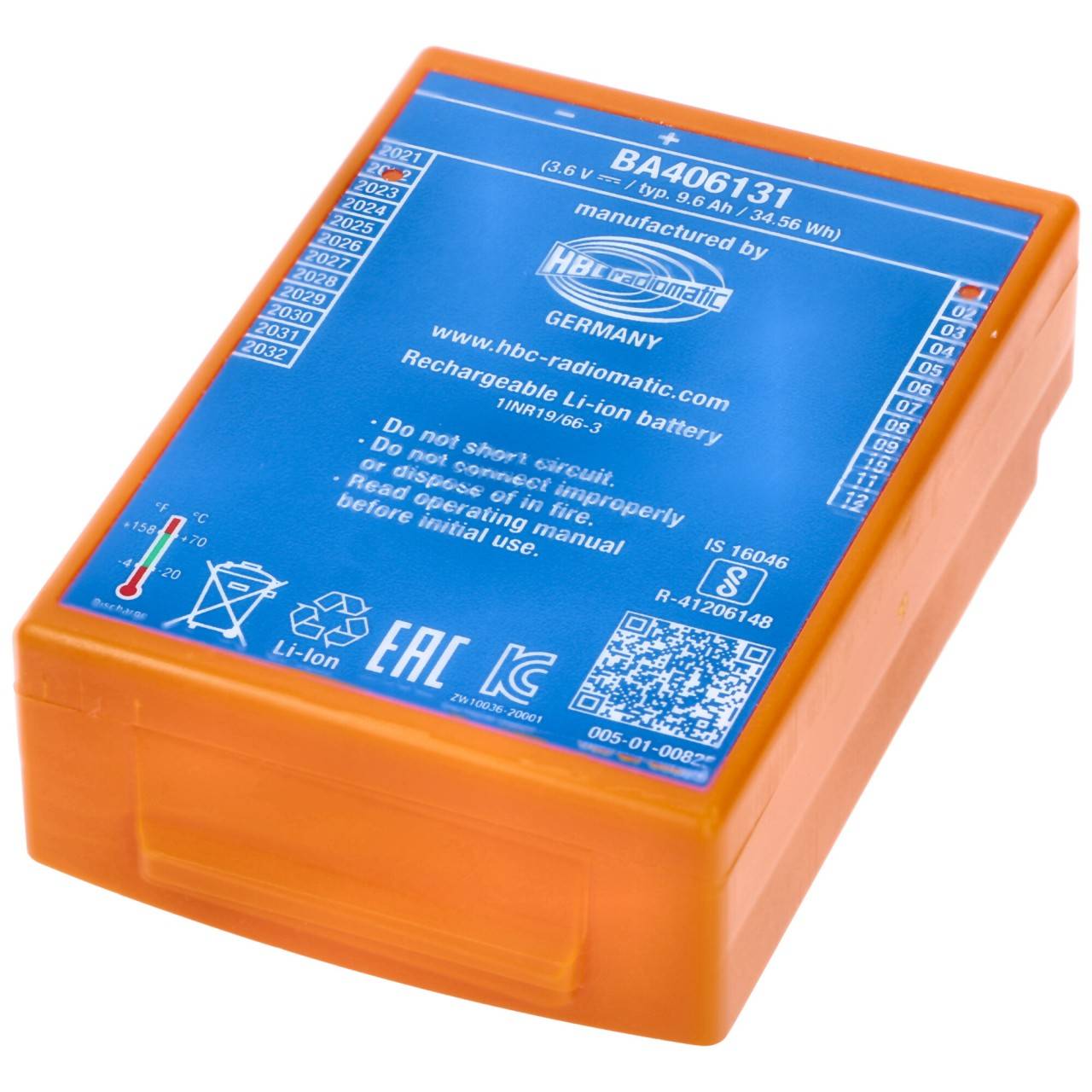 Batteria originale per gru Li-ion 3,7 V 9,0 Ah HBC BA406131-2