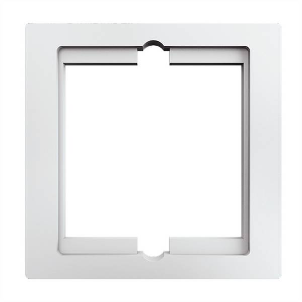 Telaio adattatore BACHMANN 55x55 bianco