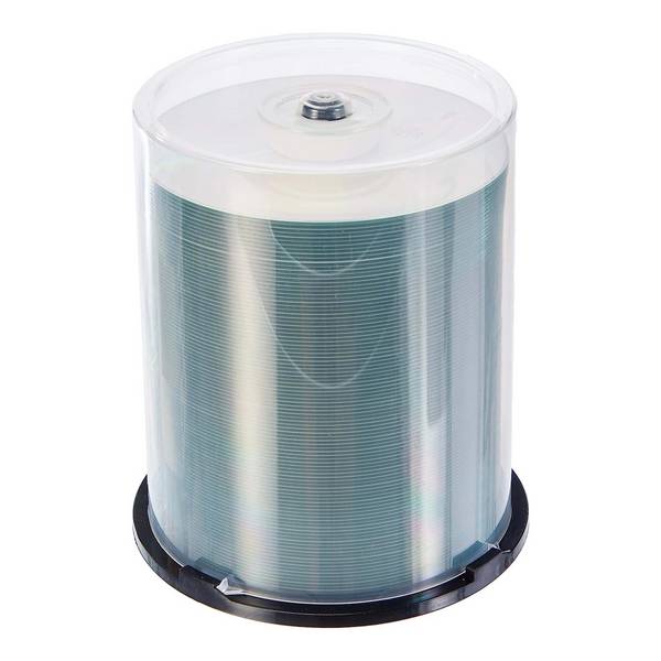 100 X Cd-r Cd Vergini Stampabili Inkjet Campana Cake Da 700mb 80min 52x 100pz