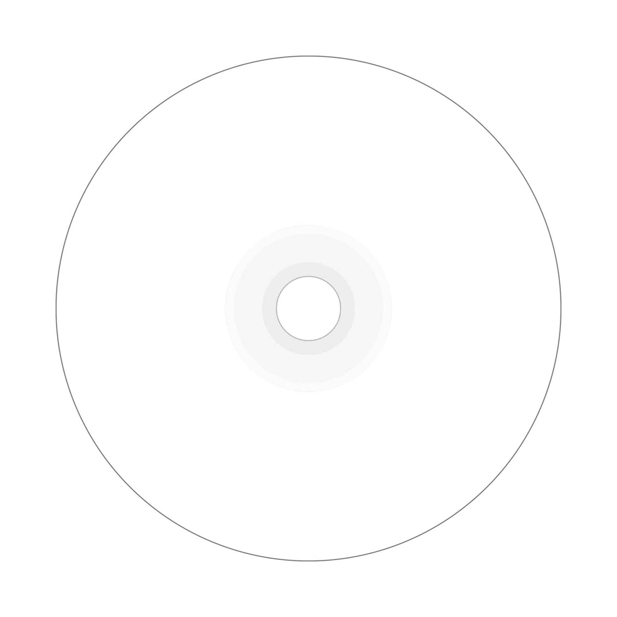 100 X Cd-r Cd Vergini Stampabili Inkjet Campana Cake Da 700mb 80min 52x 100pz-1