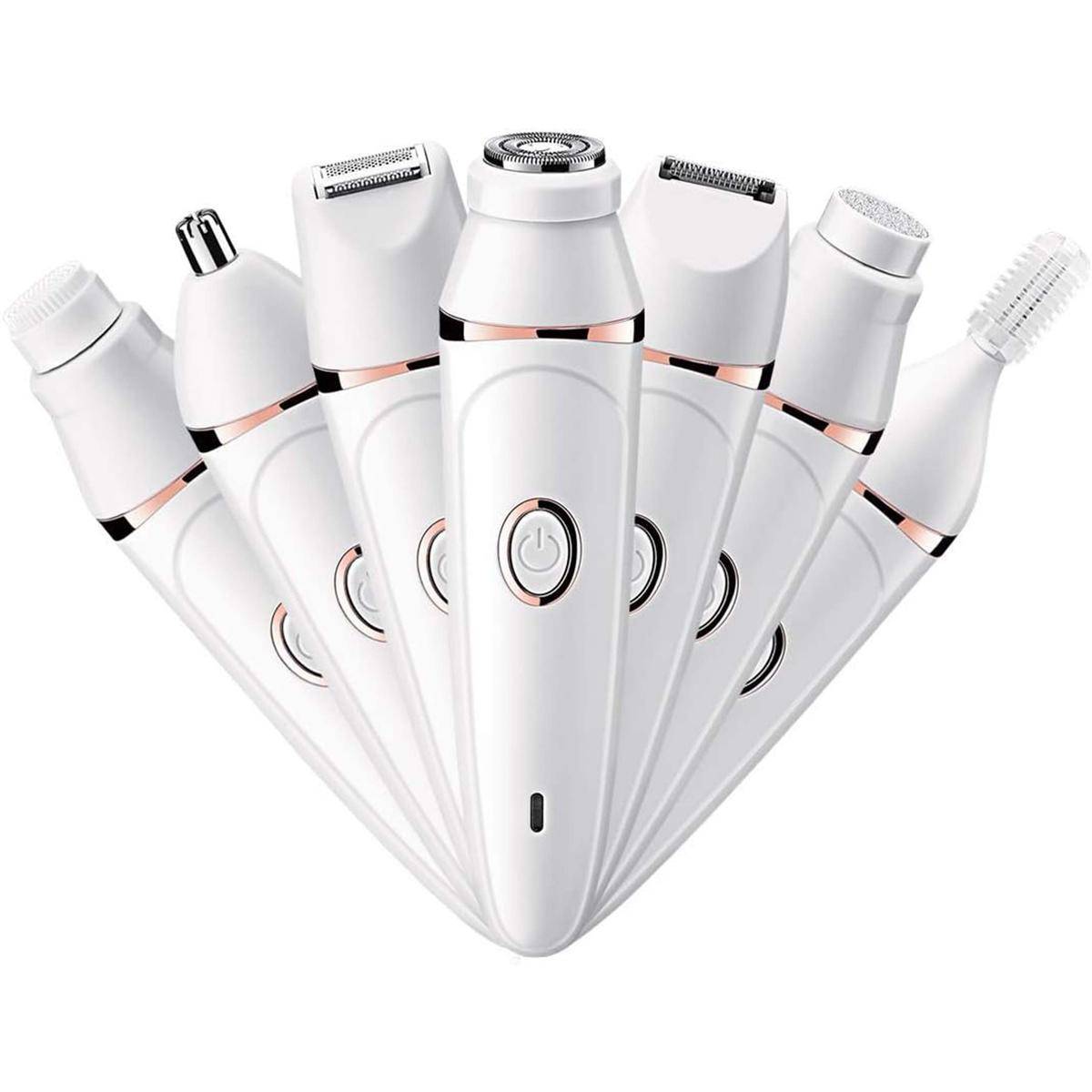 Rasoio Elettrico Surwit Rasatura Corpo Ricaricabile Multifunzione Kit 7 In 1-0