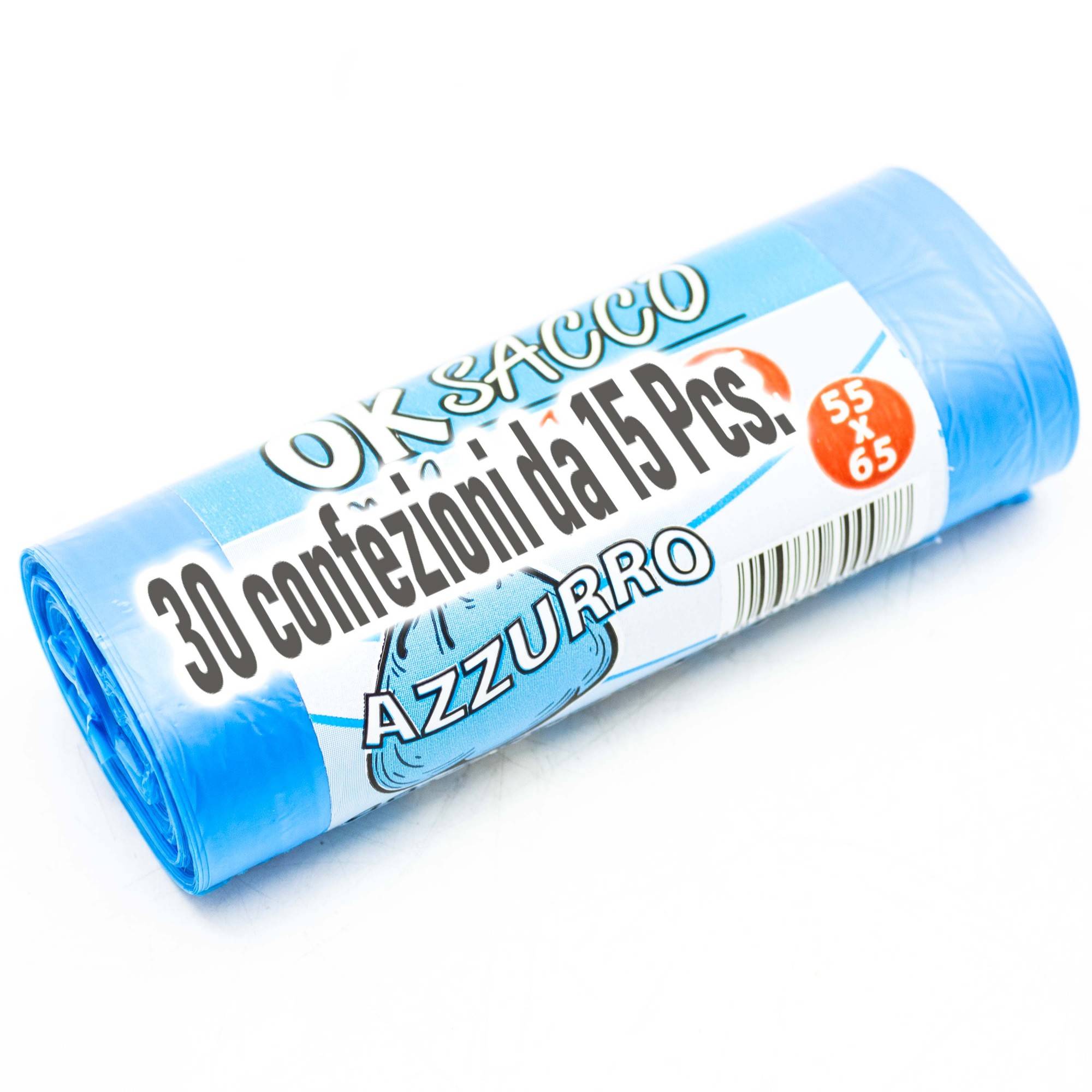 450 X Buste Per Spazzatura Raccolta Differenziata Blu Sacchi Busta Immondizia-0