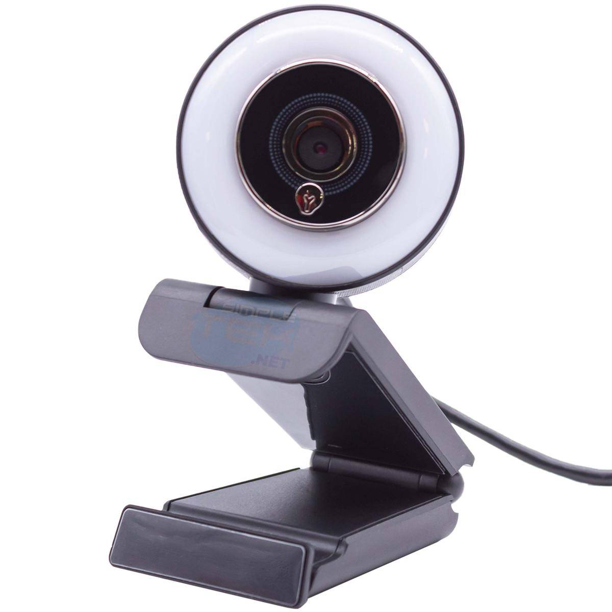 Webcam Luce Streaming Microfono Hdr Usb Videochiamata Dad Full Hd Con Anello-0