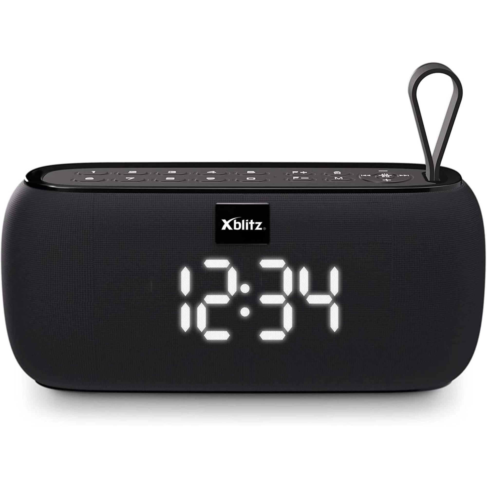 Xblitz Speaker Cassa Bluetooth 5.0 Wireless 10w Altoparlante Portatile Orologio-0