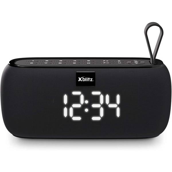 Xblitz Speaker Cassa Bluetooth 5.0 Wireless 10w Altoparlante Portatile Orologio