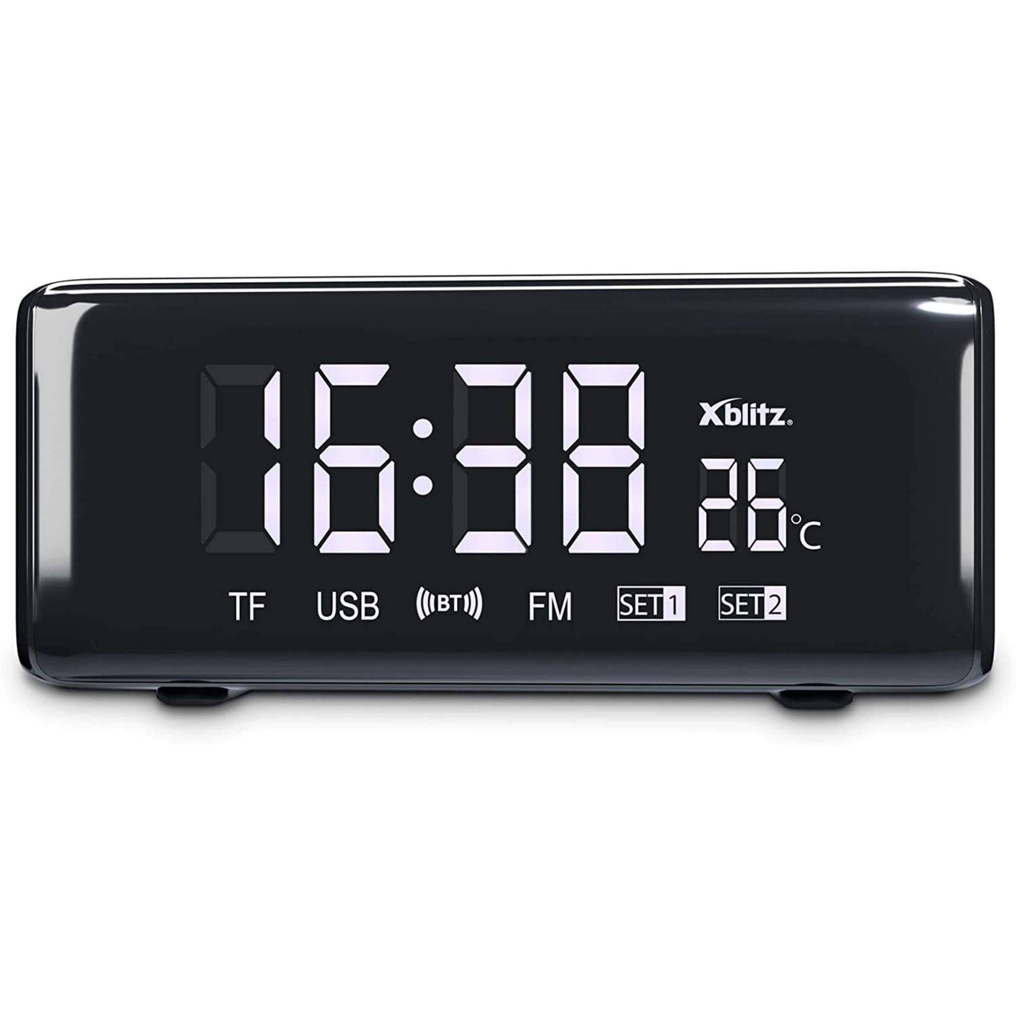 Xblitz Speaker Cassa Bluetooth 5.0 10w Altoparlante Con Orologio E Temperatura-2