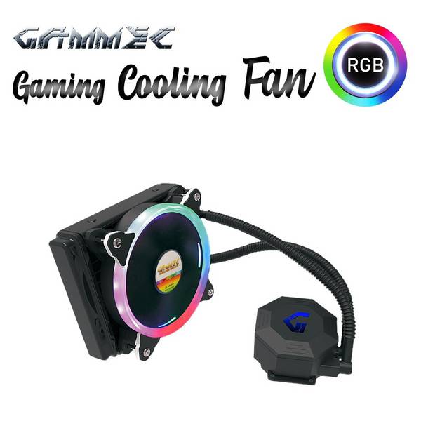 Dissipatore Liquido Gaming Cpu Rgb Intel Lga775 1156 1155 1150 1151 1200 Amd Am3