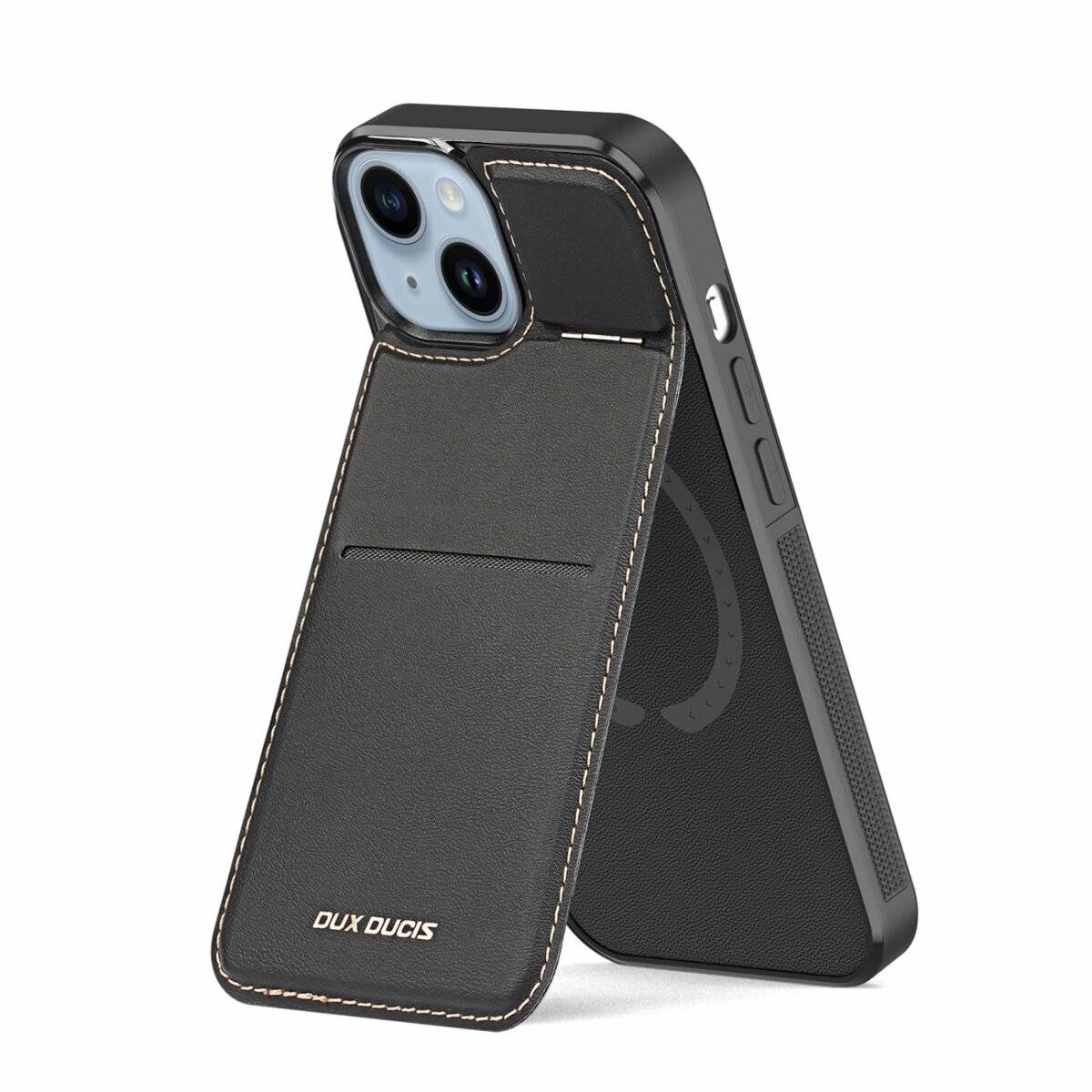 Custodia a portafoglio 3in1 con supporto per iPhone 15 Pro Max Blocco RFID MagSafe-0