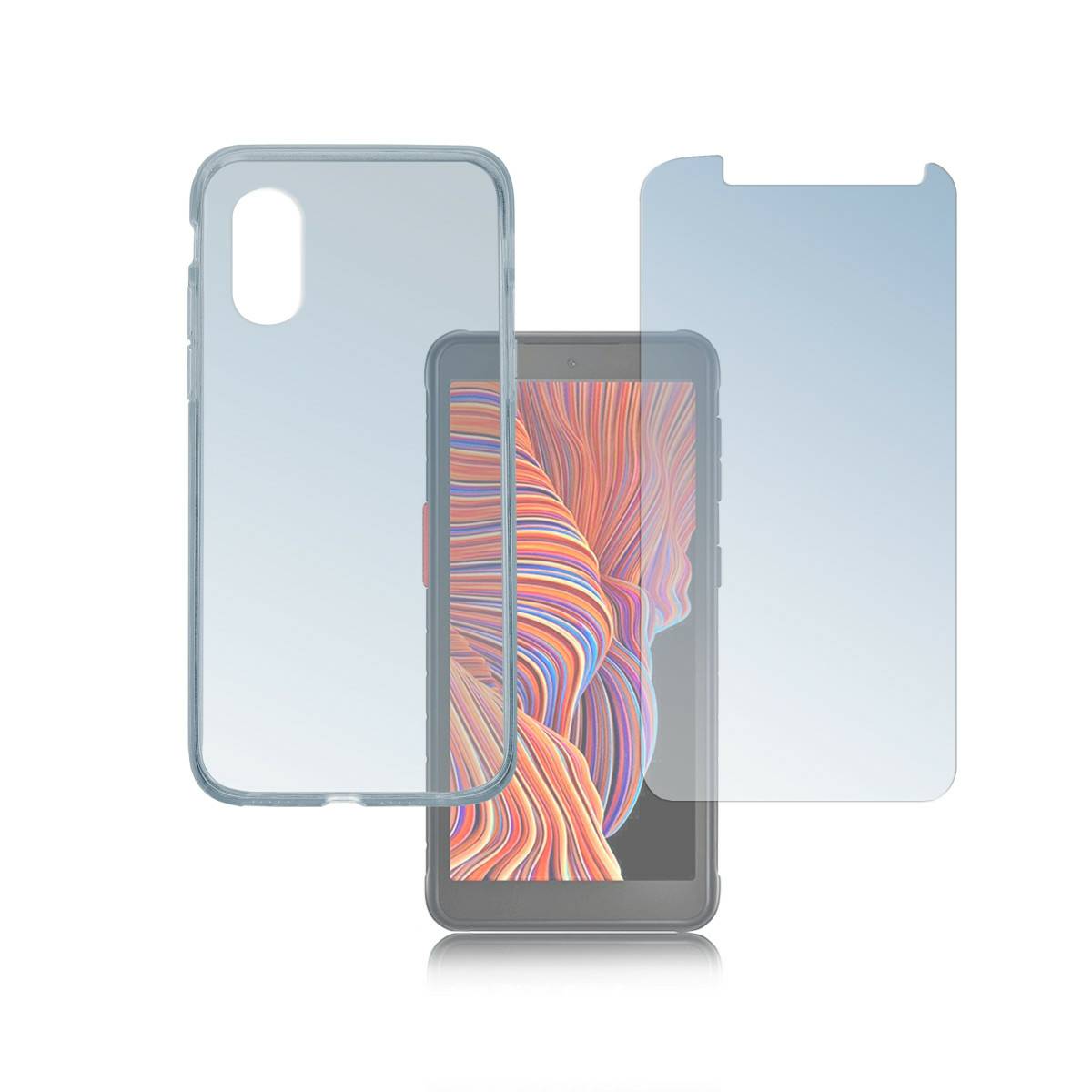 4smarts 493048 Samsung Galaxy Xcover 5 Trasparente 5 pz 360° Protection Set for Samsung Galaxy Xcover 5 clear 493048-0