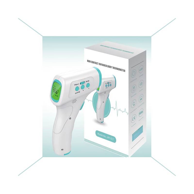 Termometro Digitale Infrarossi Termoscanner No Contatto Temperatura Corpo-4