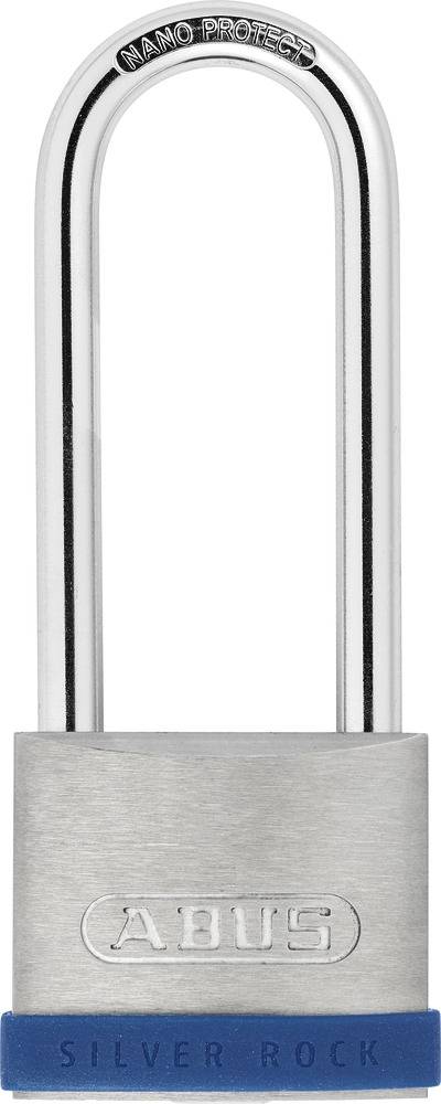 ABUS 5/50HB80 KD - Herkömmliches Vorhängeschloss - Tastensperre - Unterschiedliche Schließung - Silber - Zink - Gehärtet-0