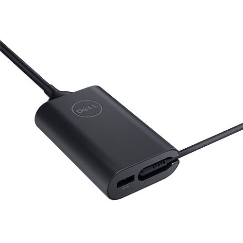DELL 492-BBWZ adattatore e invertitore Interno 45 W Nero (AC Adapter 45W USB Type-C includes power cable)-0