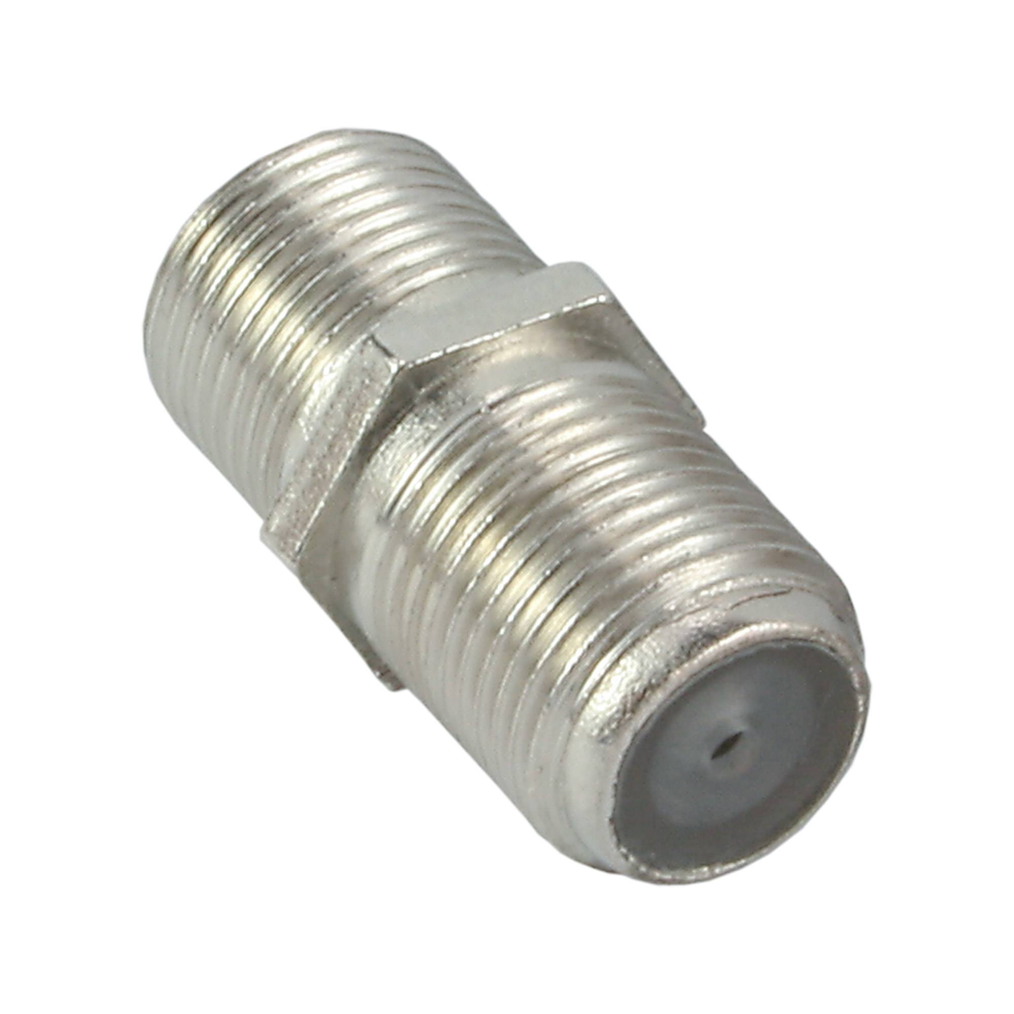 InLine® SAT F-Verbinder (Doppelbuchse, F-Kupplung), 10er Pack (69913A)-0