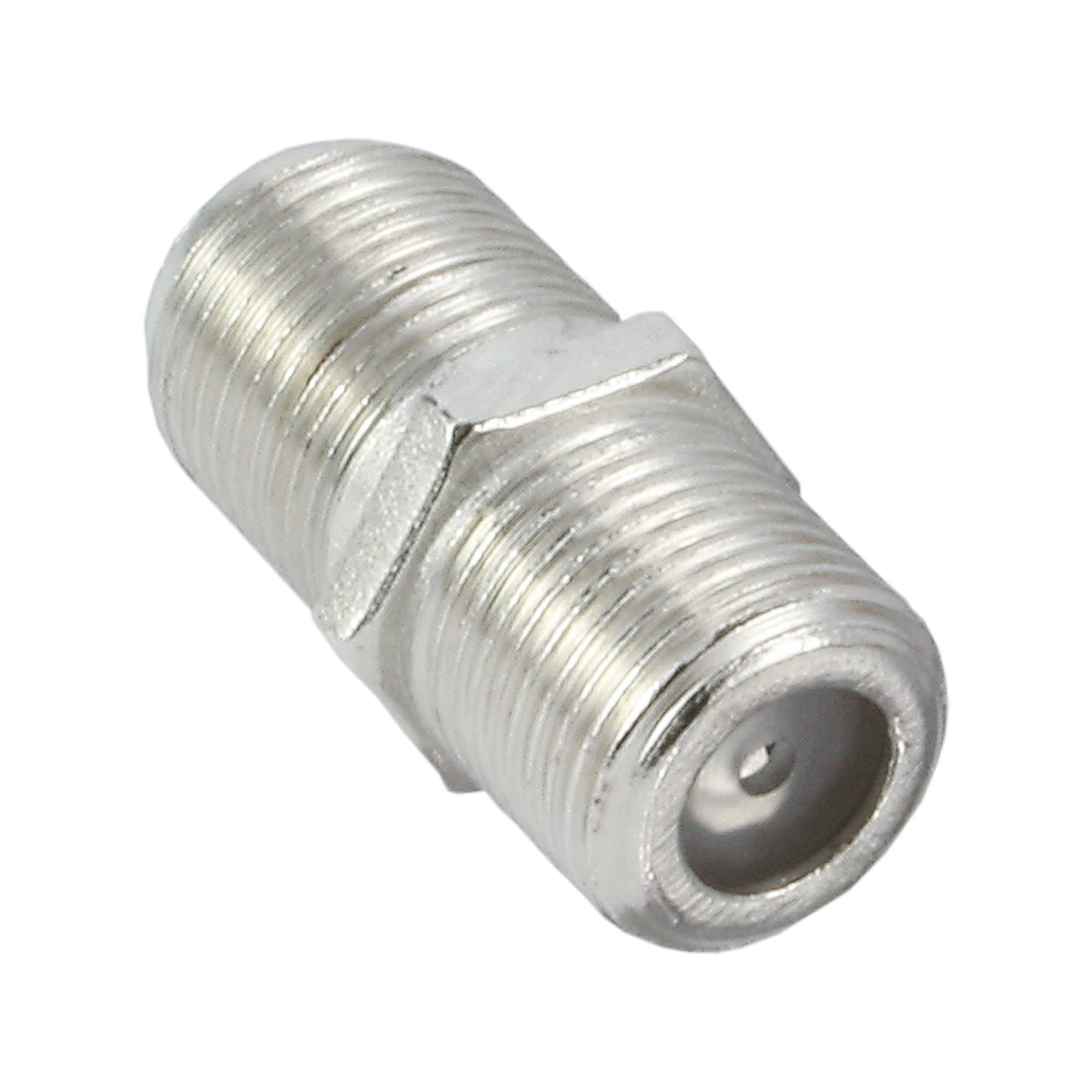 InLine® SAT F-Verbinder (Doppelbuchse, F-Kupplung), 10er Pack (69913A)-1