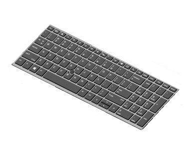 HP Keyboard SR BL 15W Euro-0