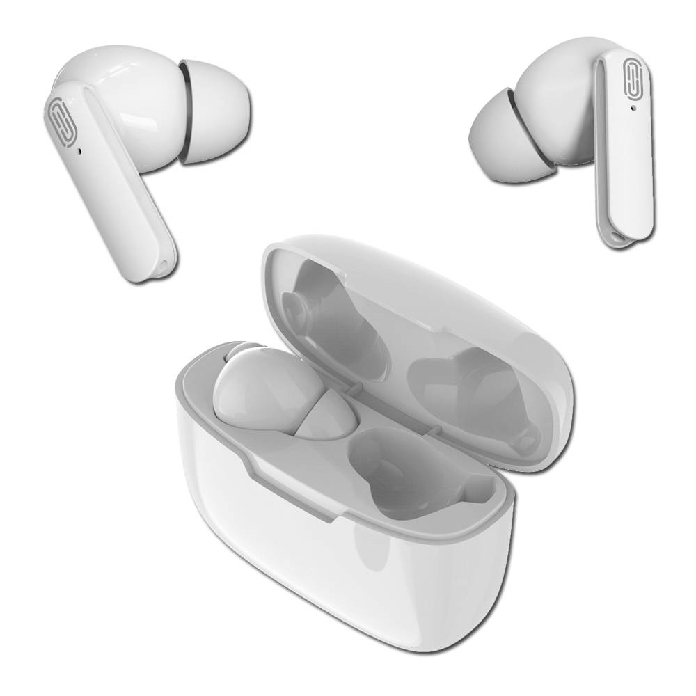 2GO TWS Dynamic Kopfhörer Kabellos im Ohr Anrufe/Musik Bluetooth Weiß (797301)-0