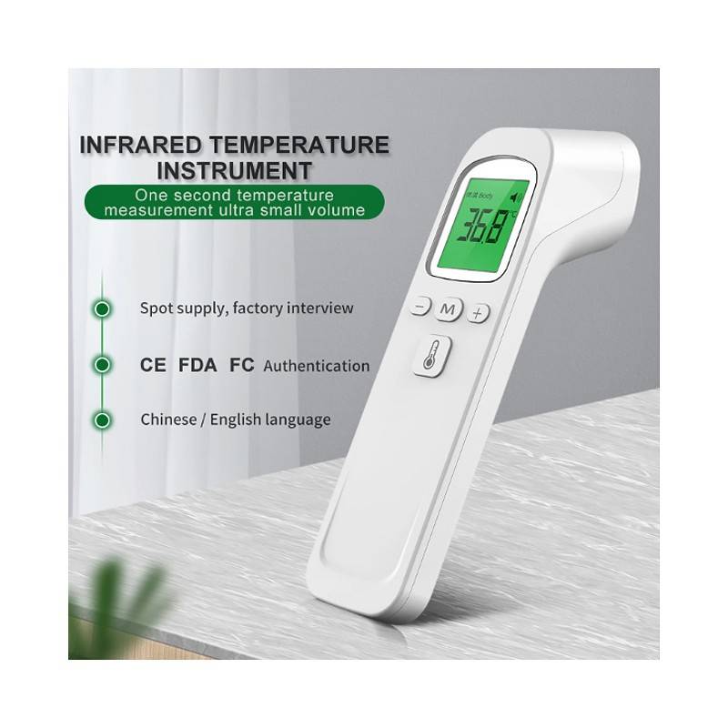 Termometro Digitale Infrarossi Termoscanner No Contact Temperatura Bulk-1