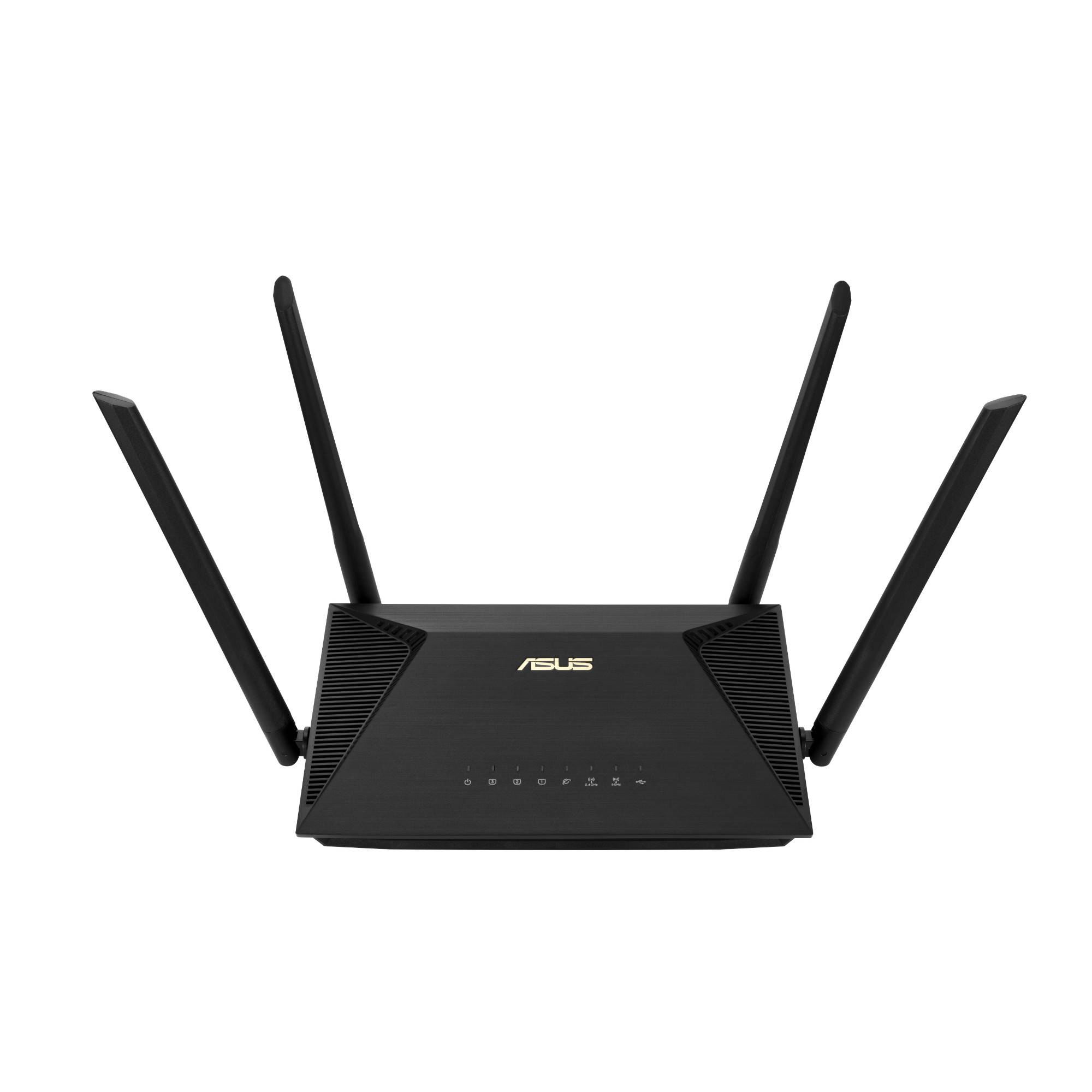 ASUS RT-AX1800U Wireless Router Dual Band AX1800 1xWAN(1000Mbps) + 3xLAN(1000Mbps) + 1xUSB-0