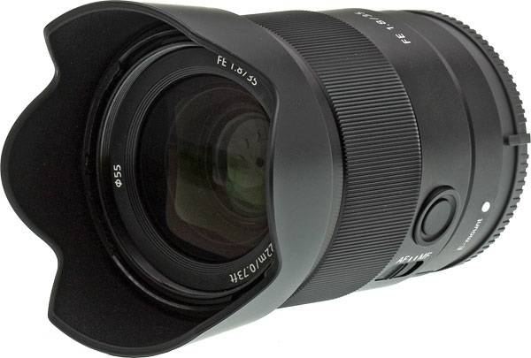 Obiettivo E-Mount 35mm f/1.8 - Full-Frame - Filtri 55mm-1