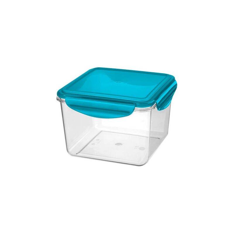 keeeper Frischhaltedose "tino", mit Clip, 1,7 Liter Deckel: blau, Material: PP/Tritan, widerstandsfähig, - 1 Stück (1111-0
