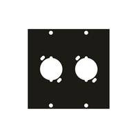 Middle Atlantic Products UNIV2 porta accessori Pannello per connettori-0