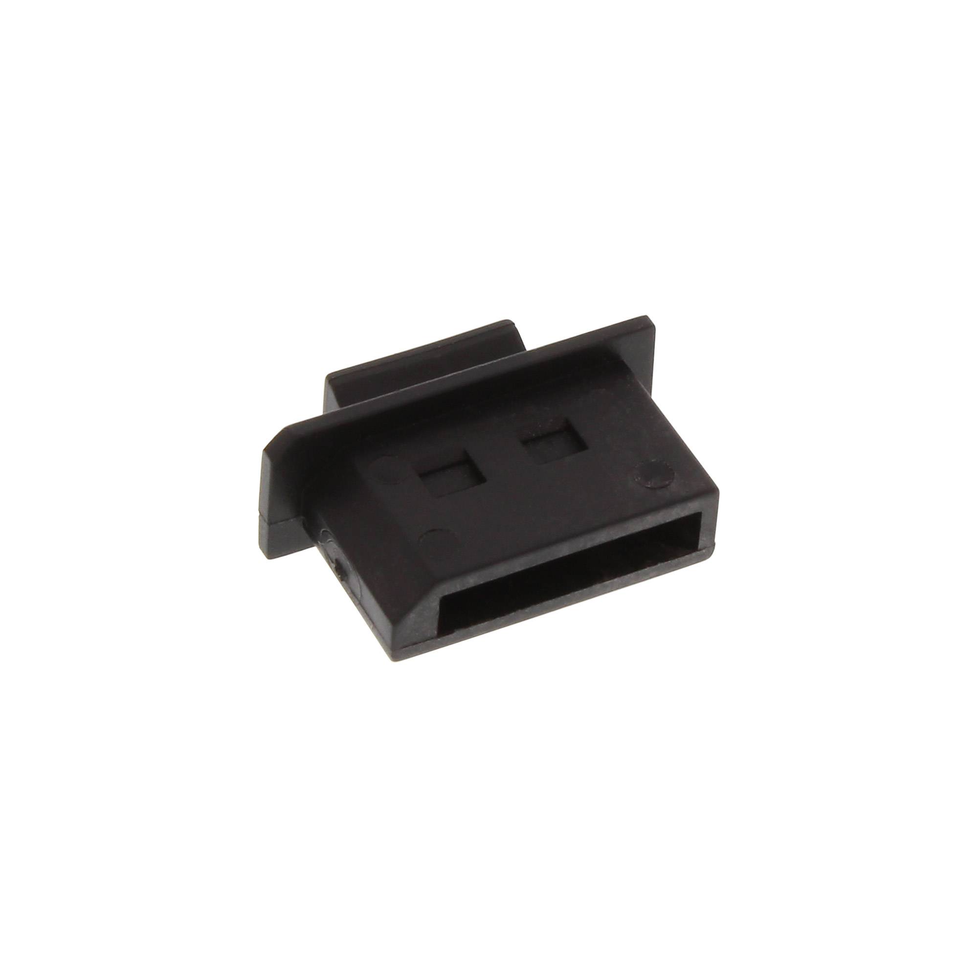50er Pack InLine® Staubschutz, für DisplayPort Buchse, schwarz (59948H)-0