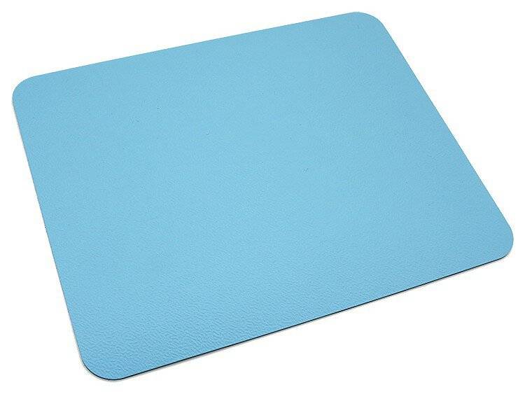 Tappetino per mouse ESD, azzurro, 225 x 180 x 2 mm