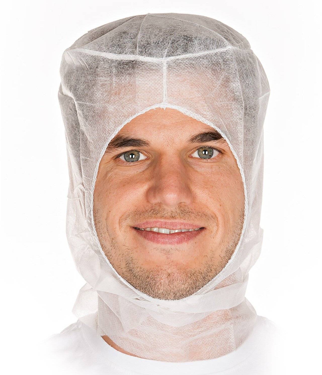 Hygostar Astro-Hood bianco, in pile senza fascia antisudore-0