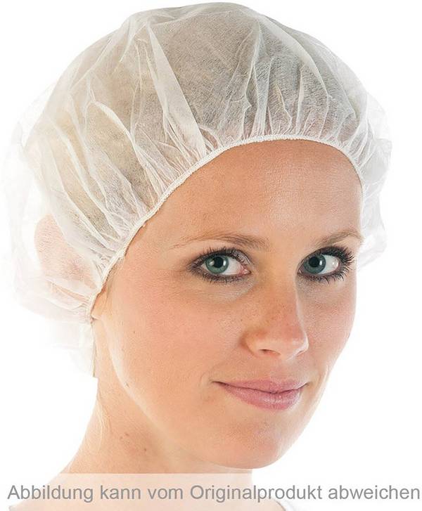 Hygobase beret-hood "Bettina" bianco 53 cm