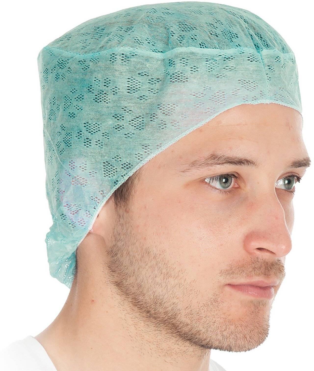 Cappello chirurgico Hygostar verde materiale per il keyback-0