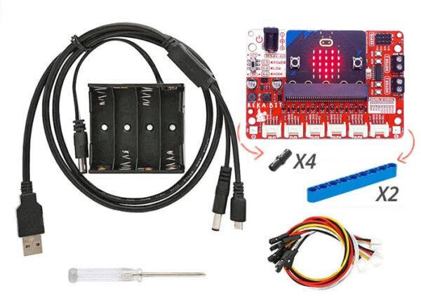 Scheda REKA:BIT per robotica con micro:bit V2-3