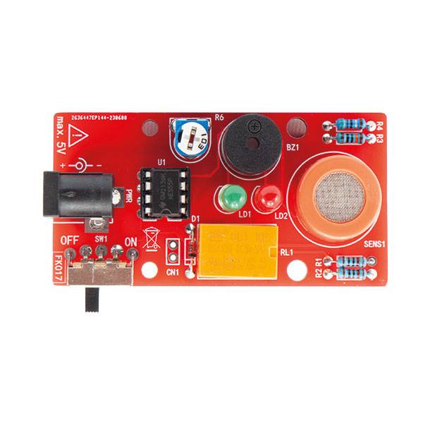 Alcol tester con segnalazione a LED e buzzer sonoro – in kit-1