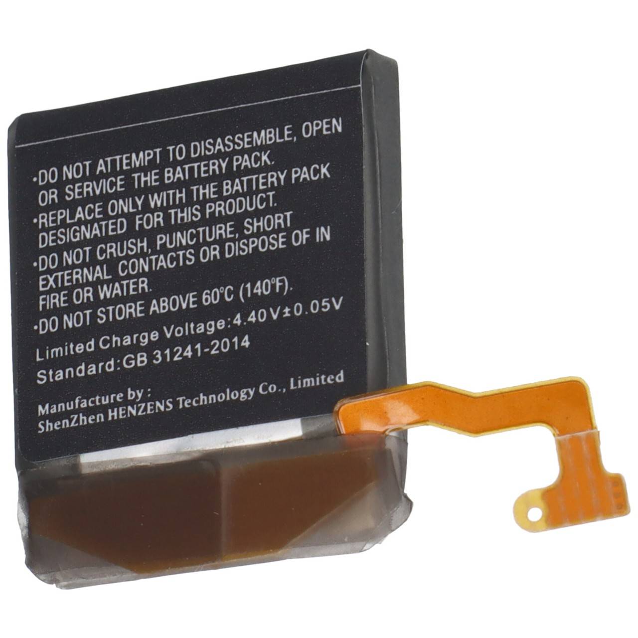 Batteria adatta per Samsung Galaxy Watch Active2 40mm, SM-R830, EB-BR830ABY, 3,85 V, 220 mAh-1