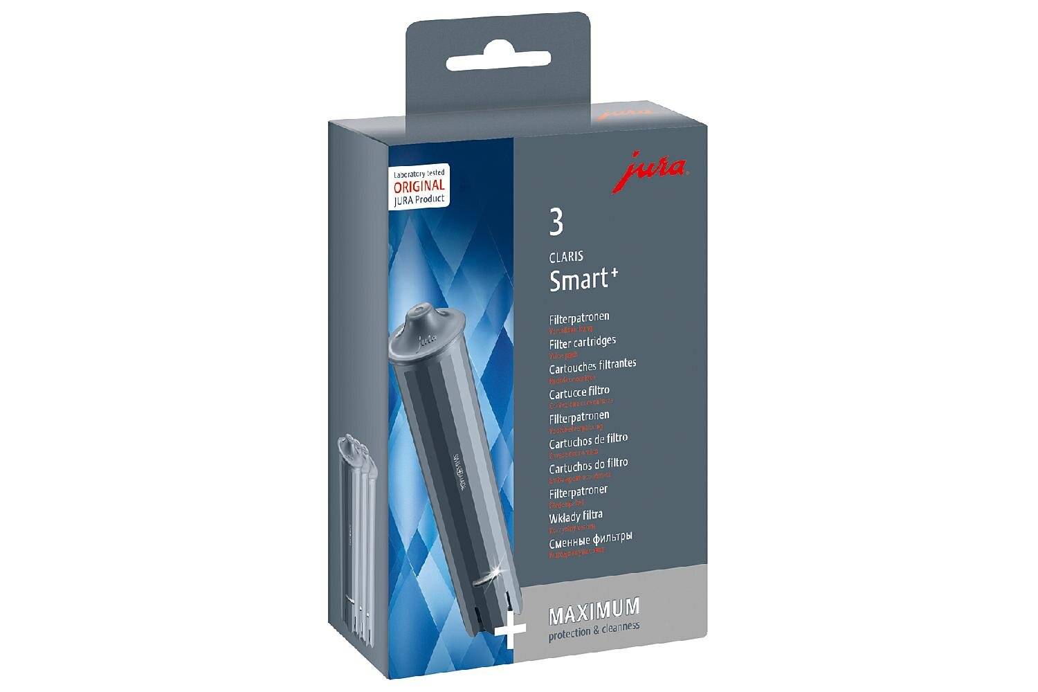Jura Claris Smart+ Filterpatrone 3er Set 24233-0