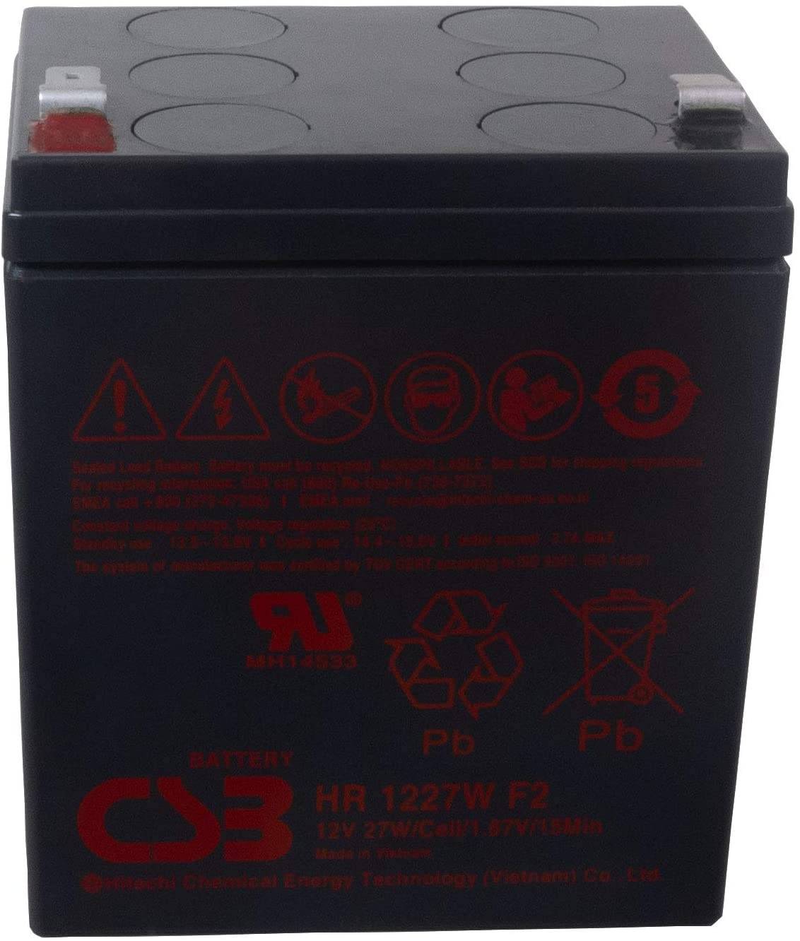 BATTERIA CSB HR1227W 12V 27W UPS-0