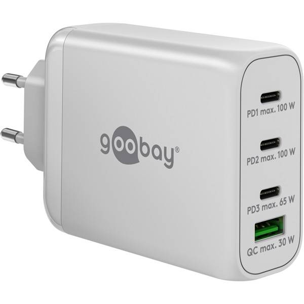 Ricarica fino a 100 W, il caricabatterie rapido USB-C™ PD Multiporta 100 W bianco-0