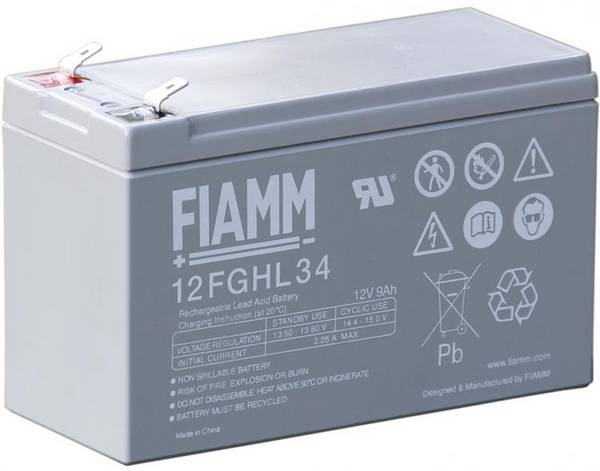 BATTERIA FIAMM 12FGHL34 (EX FGHL20902) Scarica Rapida 12V 8,4Ah