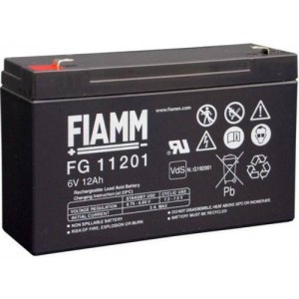 BATTERIA FIAMM FG11201 6V 12Ah